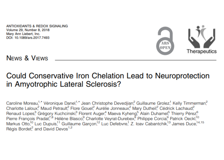 Could Conservative Iron Chelation Lead to Neuroprotection in Amyotrophic Lateral Sclerosis